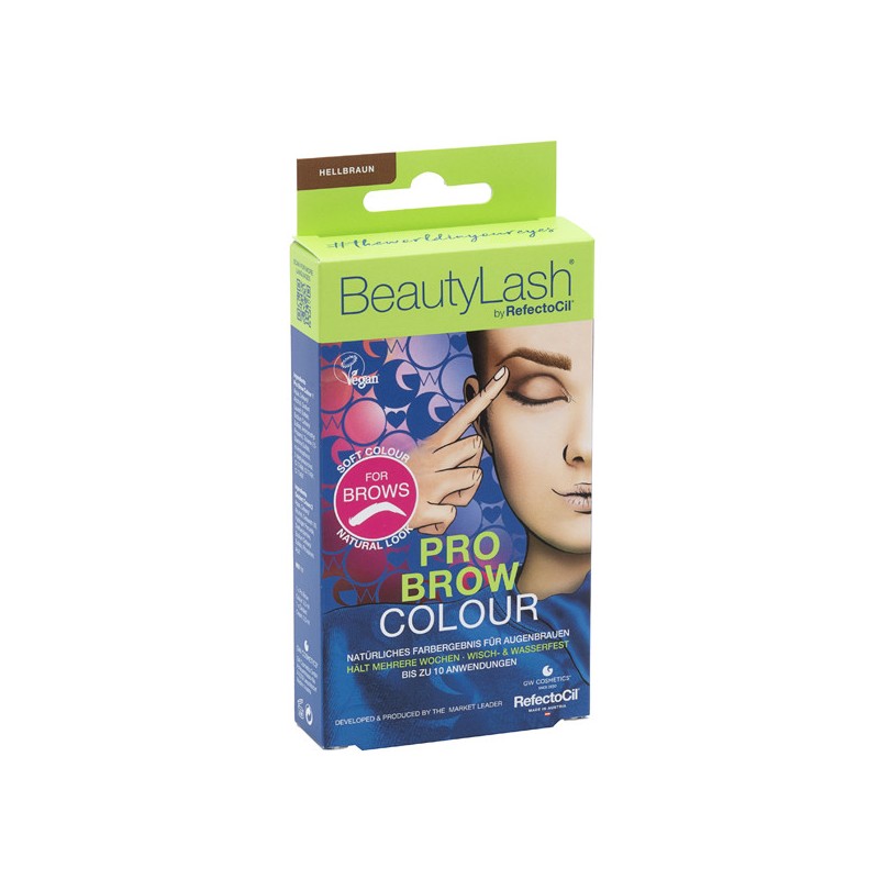Kit Augenbrauenfarbe Pro Beautylash Hellbraun BeautyLash - 1