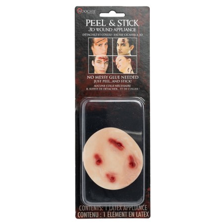 Ferida Postissa Mossegada Llop Woochie Scars Goodmark - 1