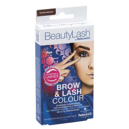 Kit Tint de Celles i Pestanyes Castany Fosc BeautyLash - 1