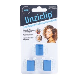 Pinza Linziclip Mini Blu Perlato (3 pz) Linziclip - 1