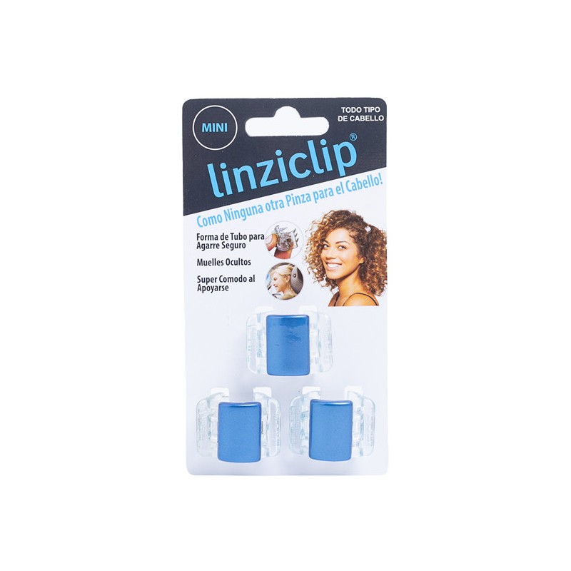 Pinça Linziclip Mini Blau Perlat (3 uds) Linziclip - 1