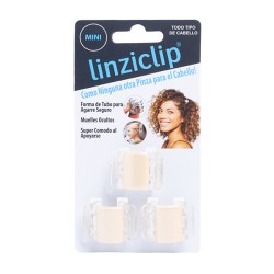Pince Linziclip Mini Sable Nacré (3 pcs) Linziclip - 1