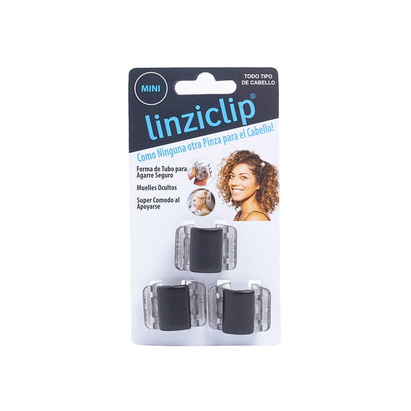Pinza Linziclip Mini Negro Mate (3 uds) Linziclip - 1