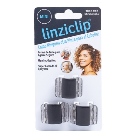 Pinça Linziclip Mini Negre Mat (3 unitats) Linziclip - 1