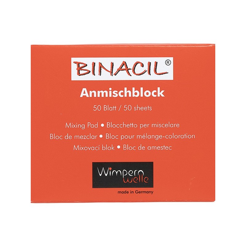Mischblock Binacil (50 Blatt) Wimpernwelle - 1