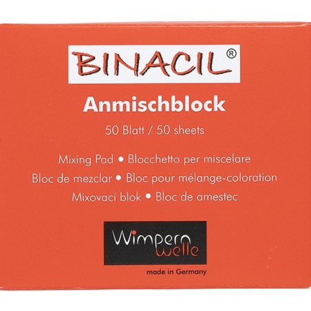 Mischblock Binacil (50 Blatt) Wimpernwelle - 1