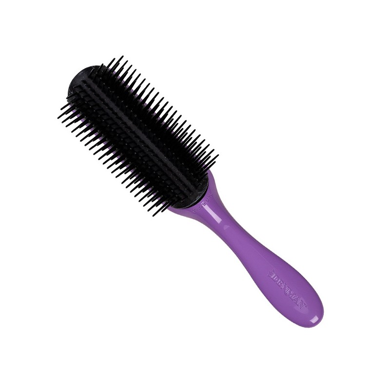 Cepillo Denman D4 Violeta (9 hileras) Denman - 1