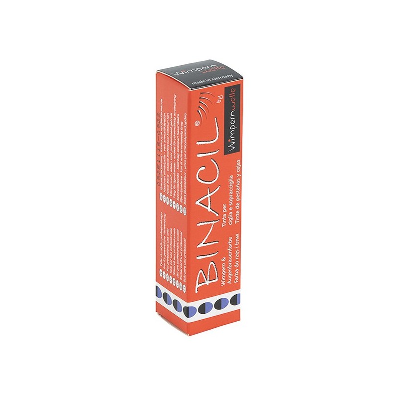 Teinture Binacil Cils et Sourcils Noir Bleuté 15 ml Wimpernwelle - 1