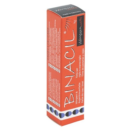 Binacil Wimpern- und Augenbrauenfarbe Blauschwarz 15 ml Wimpernwelle - 1
