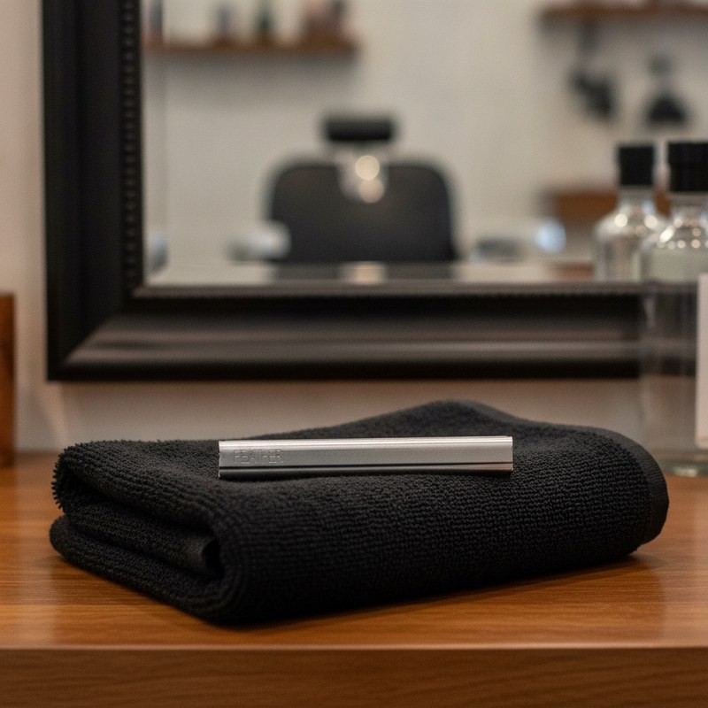 Scatola 10 Lamette Feather Styling Blade Wg Typ Barber Line - 3
