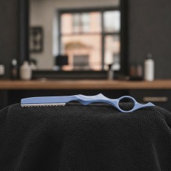Navaja Metálica con Protector y Porta cuchillas Barber Line - 2