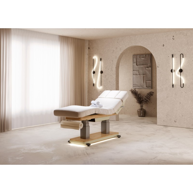 Table de massage SPA électrique VIRGO 4 W OAK Mirplay - 1