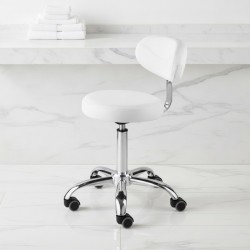 Cadeira Branca com Encosto e Regulagem Eurostil - 2