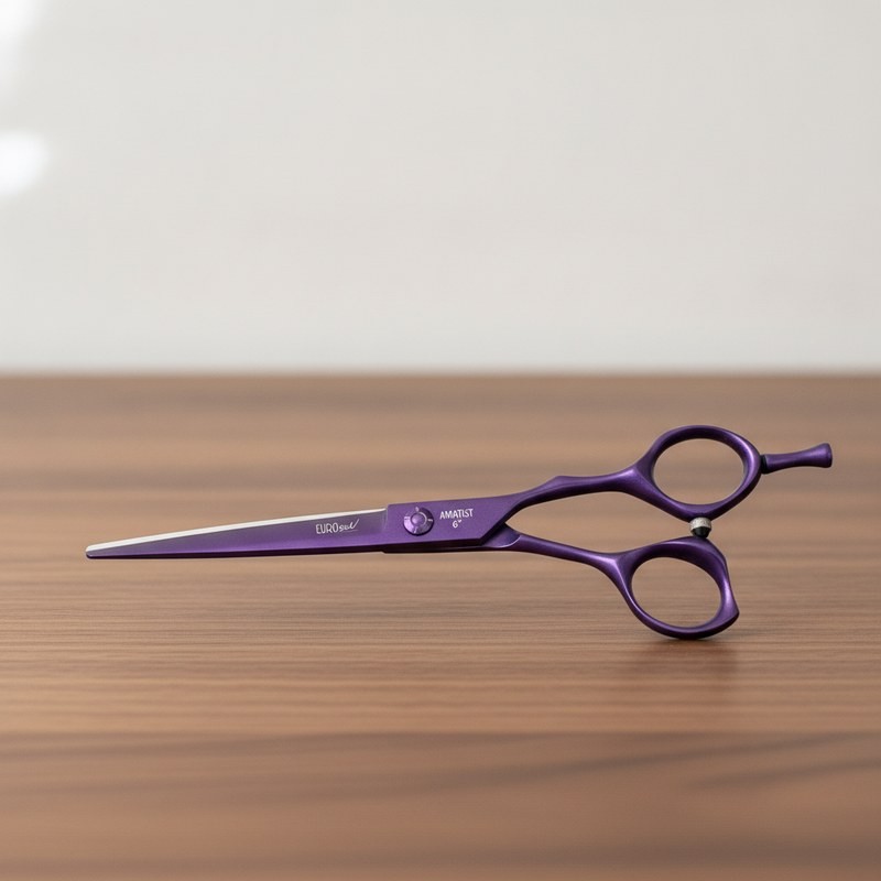 Tesoura Corte 6" Amatista Eurostil - 2
