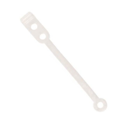Élastique Bigoudi Silicone Plat Long (25 u.) Mix - 1
