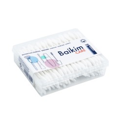 Cotons-tiges Baikim Pointe Ronde et Fine (100 u.) Mix - 1