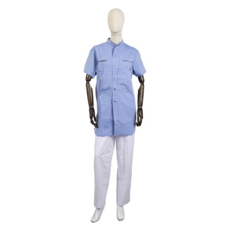 Camisa Zip T/Grande Mix - 1
