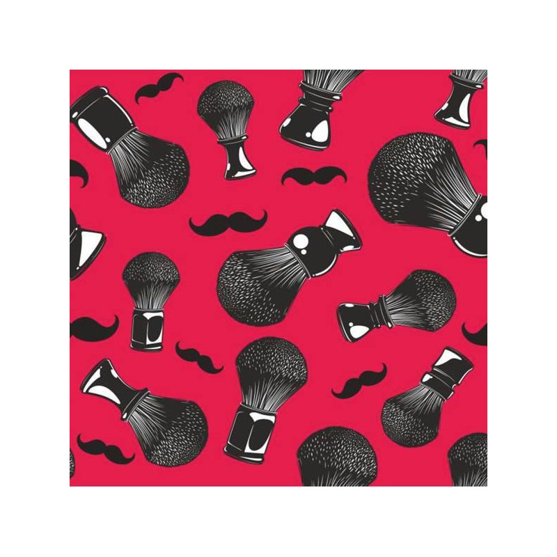 Penteador Barber Mustache (120x160) Mix - 1