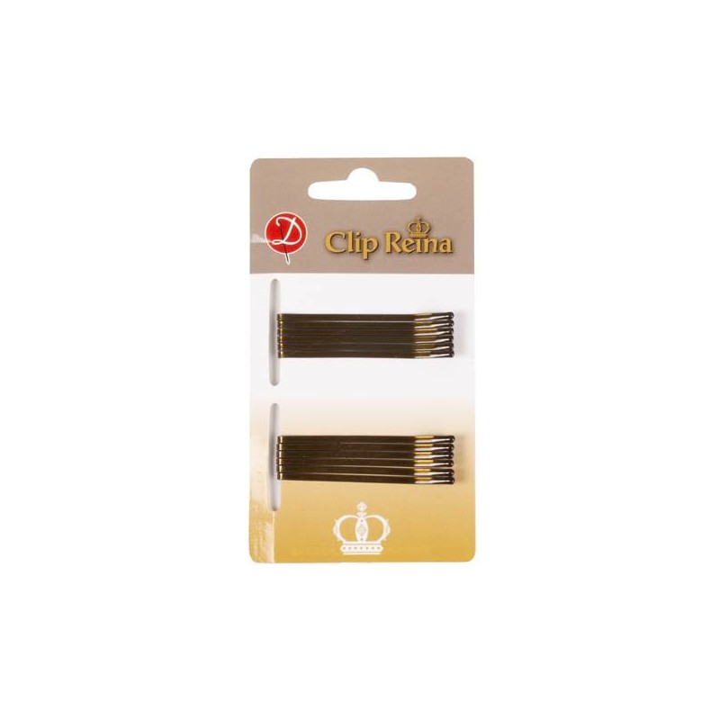 Clips Reina Bronce - Caja 12 docenas Mix - 1