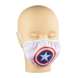 Mascarilla Higiénica Infantil SU9 Blanca Mix - 1