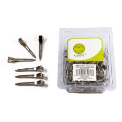 Pinza Acciaio 2413 Candy Lunga (scatola 70 u) Mix - 1