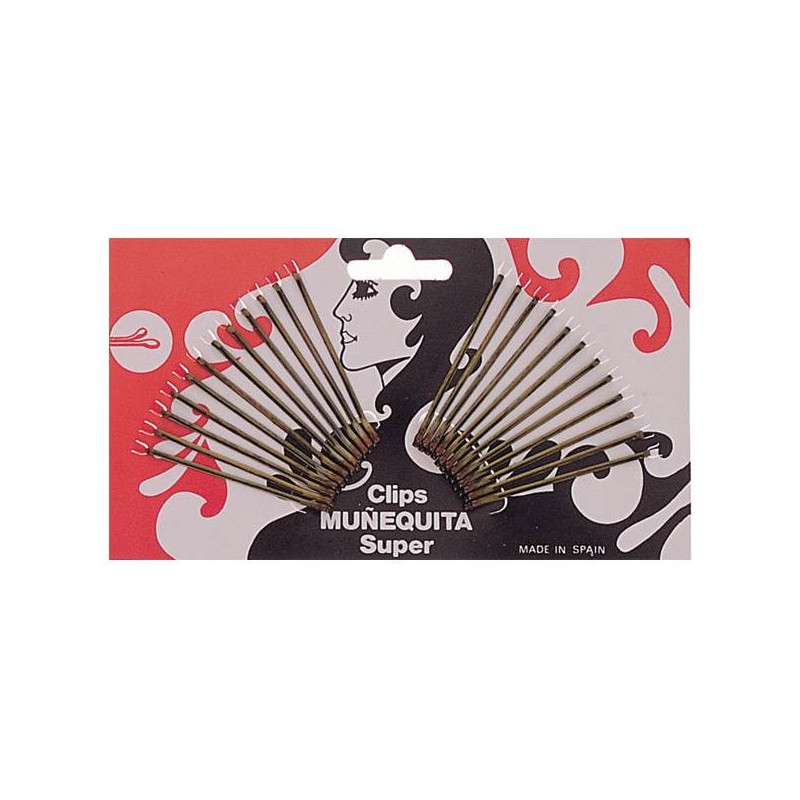 Clips Nina amb Bola Bronze - Caixa de 60 dotzenes Mix - 1