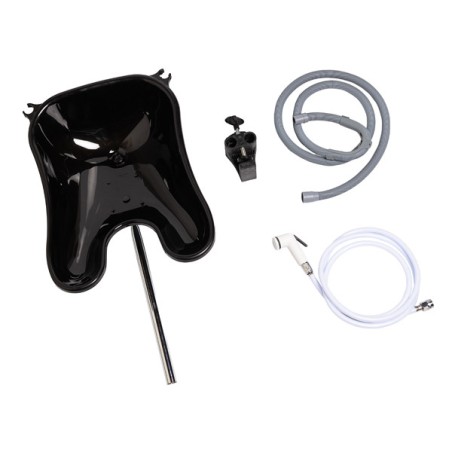 Lave-tête Portable avec Support, Vidange et Douche Mix - 1