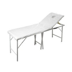 Sábana Ajustable Blanca 210x80cm TNT 20gr Mix - 1