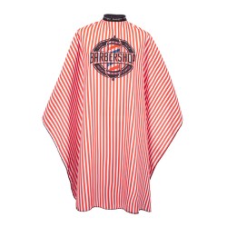 Peinador Microcor Cuello Neopreno Barber Rojo Mix - 1