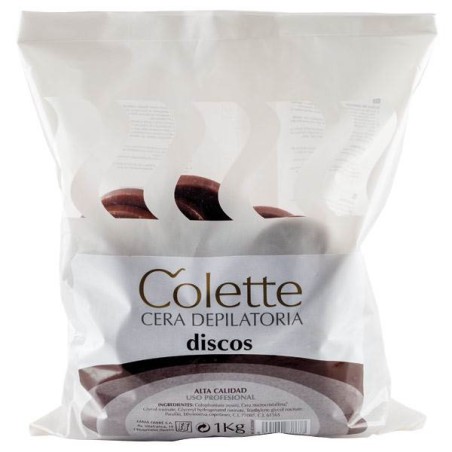 Wachs Colette in Scheiben, Schokolade - 1kg. Mix - 1