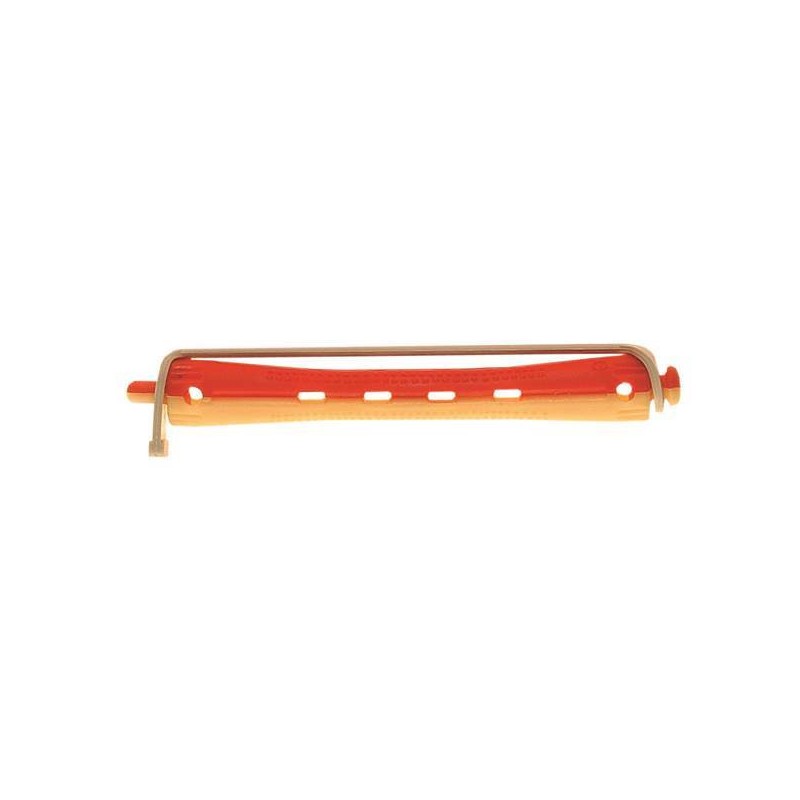 Bigodino Plastica Lungo Nº 4 Rosso-Giallo Mix - 1