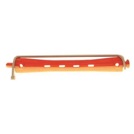 Bigodino Plastica Lungo Nº 4 Rosso-Giallo Mix - 1
