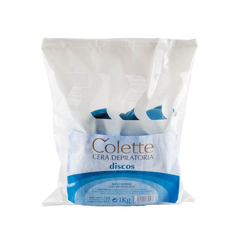 Cera Colette in dischi, Azulene, busta 1kg Mix - 1