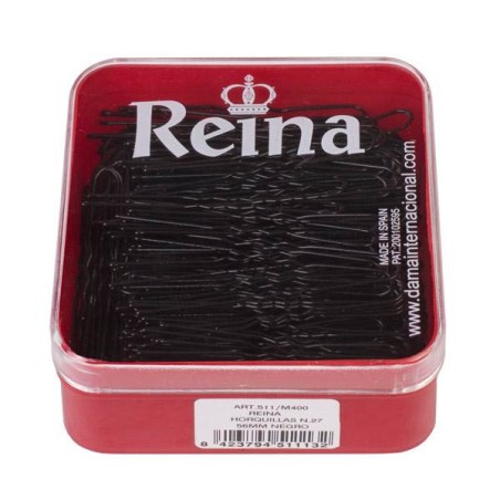 Horquillas Invisibles Reina Nº27 Negro, 400 unds. Mix - 1