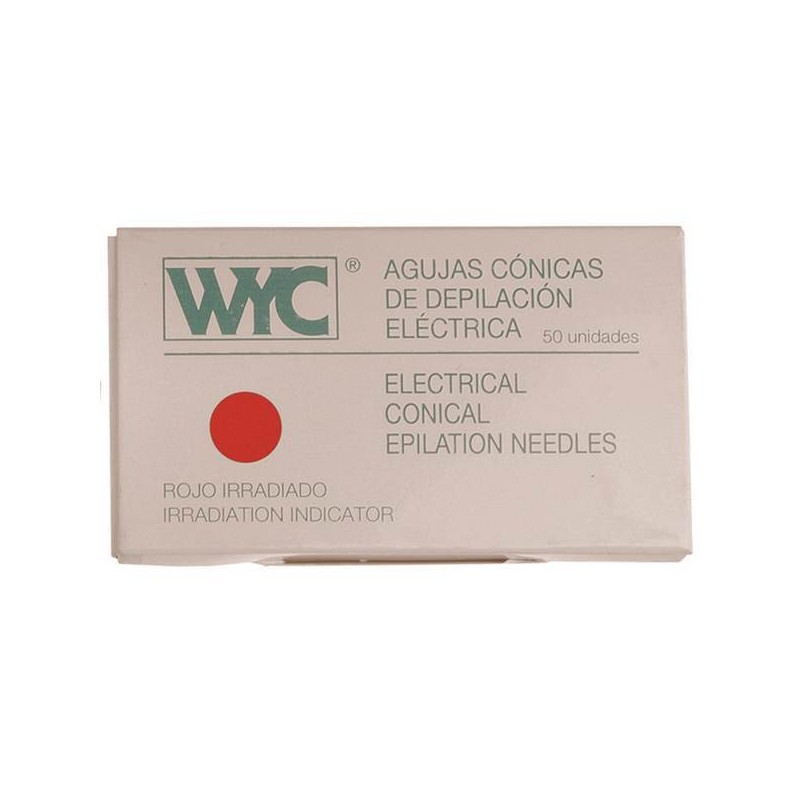 Agulla Depilar Cónica Recta K3 WYC 1 - c/50u Mix - 1