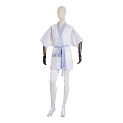 Quimono Tergal Curt Bicolor Blanc/Blau Mix - 1