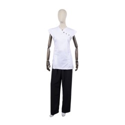 Casaca de Peluquería Blanca Mix - 1