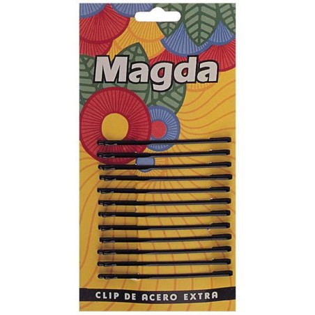 Clips Magda Largo Negro - Caja 24 docenas Mix - 1
