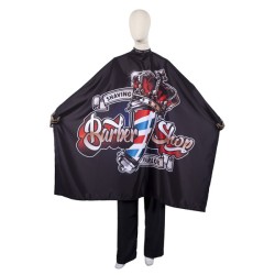 Peinador Negro Cuello Neopreno Shaving Parlor Mix - 1