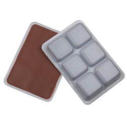 Cire Frauen Élastique en Bloc Chocolat 1 Kilo Mix - 1
