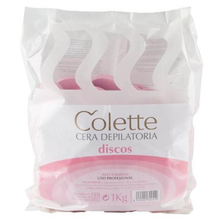 Cera Colette en discos, rosa, pasta, bl/1kg Mix - 1
