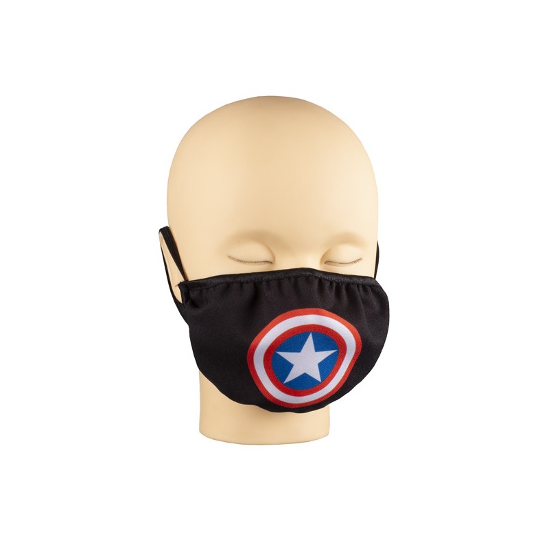 Mascarilla Higiénica SU9 Negra Mix - 1