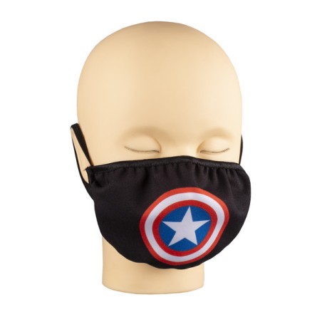 Mascarilla Higiénica SU9 Negra Mix - 1