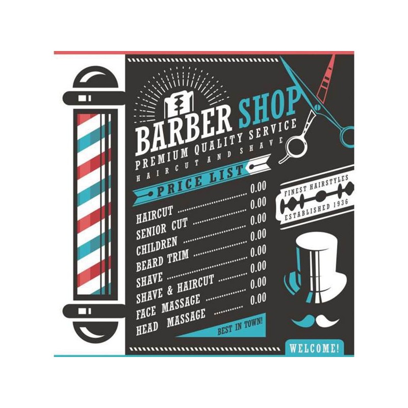 Peinador Barber Price (120x160) Mix - 1