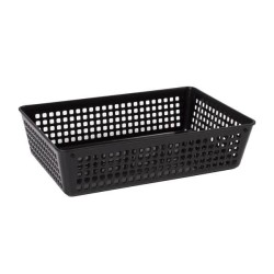 Tablett Kunststoff 23x15 cm. Schwarz Mix - 1