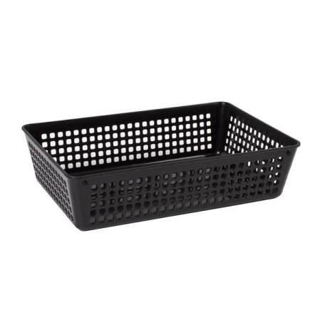 Tablett Kunststoff 23x15 cm. Schwarz Mix - 1