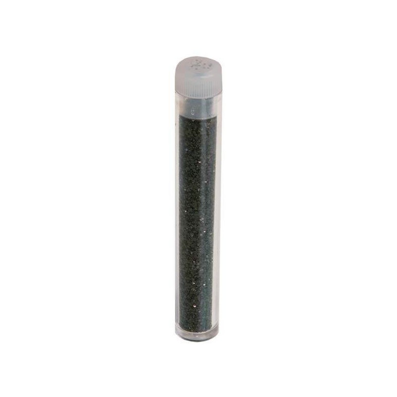 Glitzer 0,6 mm Schwarz (Tube 3 gr.) Mix - 1