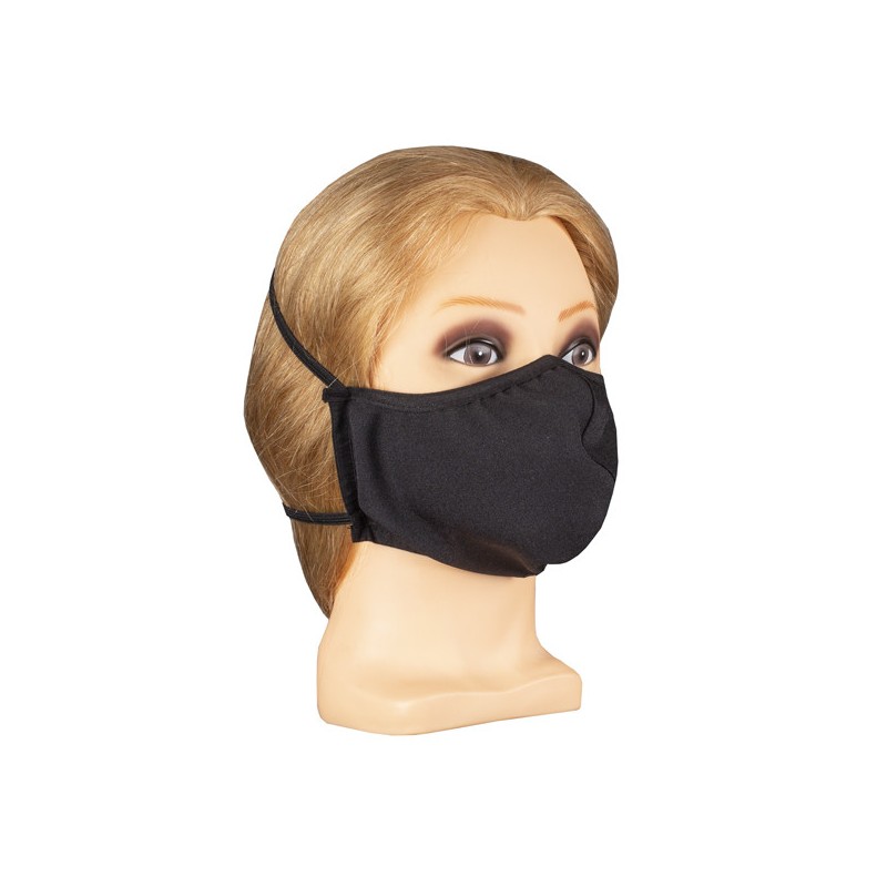 Mascarilla Higiénica Ergonómica Negra Mix - 1