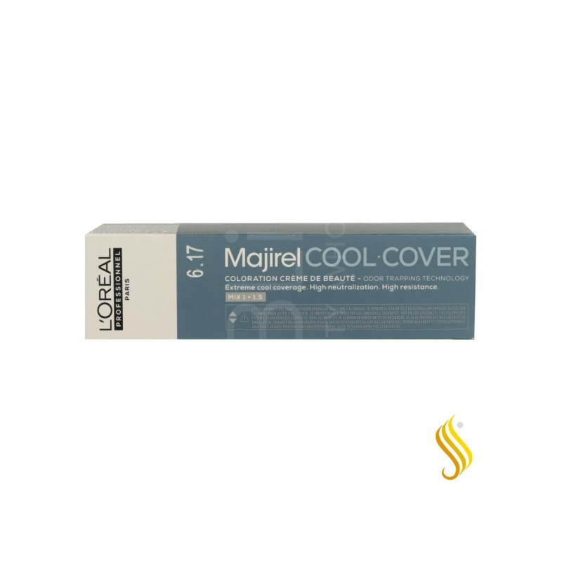 L’Oréal Majirel Cool Cover 6.17 – Rubio Oscuro Ceniza Irizado 60 ml L'Oréal - 1