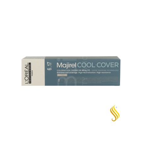 L’Oréal Majirel Cool Cover 6.17 – Rubio Oscuro Ceniza Irizado 60 ml L'Oréal - 1